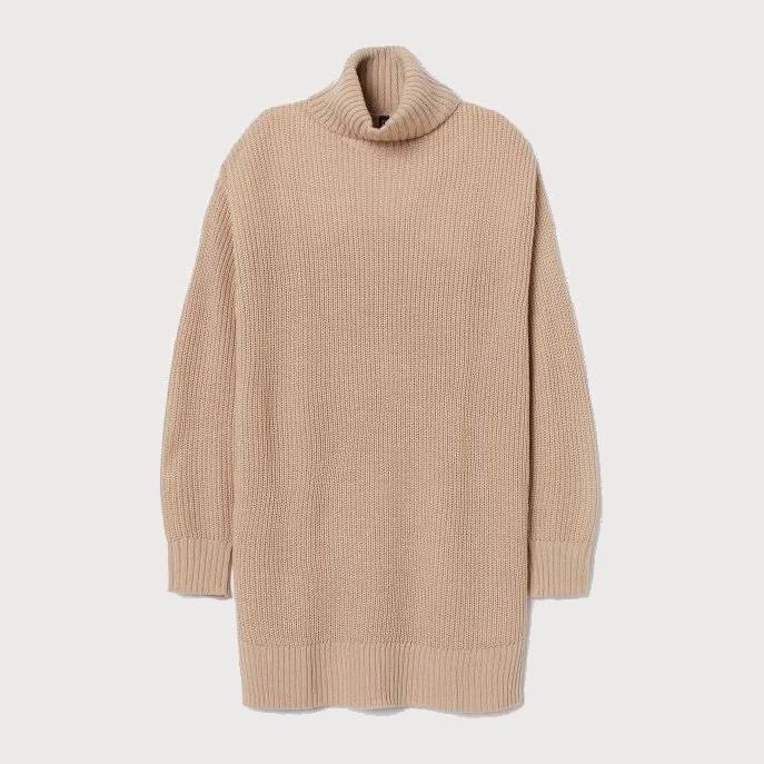 

Платье H&M 8059470 M Бежевое