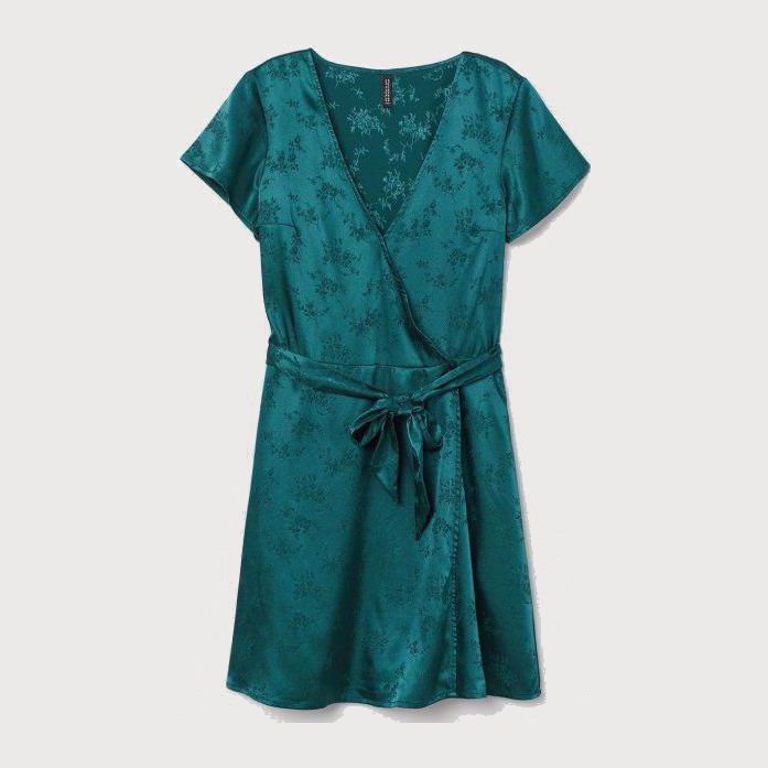 

Платье H&M Divided 06740108 38 Темно-зеленое