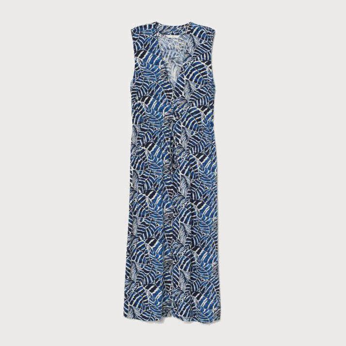 

Платье H&M 07697530 44 Белое с синим