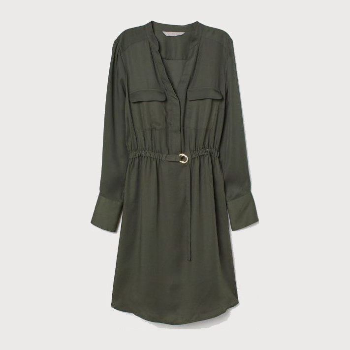 

Платье H&M 0709987-9  Зеленое, Платье H&M 0709987-9 40 Зеленое
