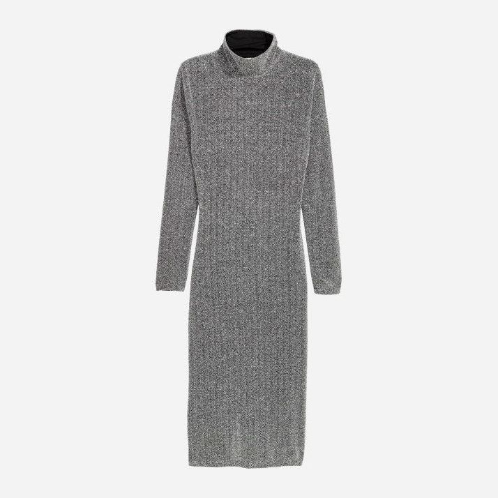 

Платье H&M 4496984-ACXA 40 Серебристое