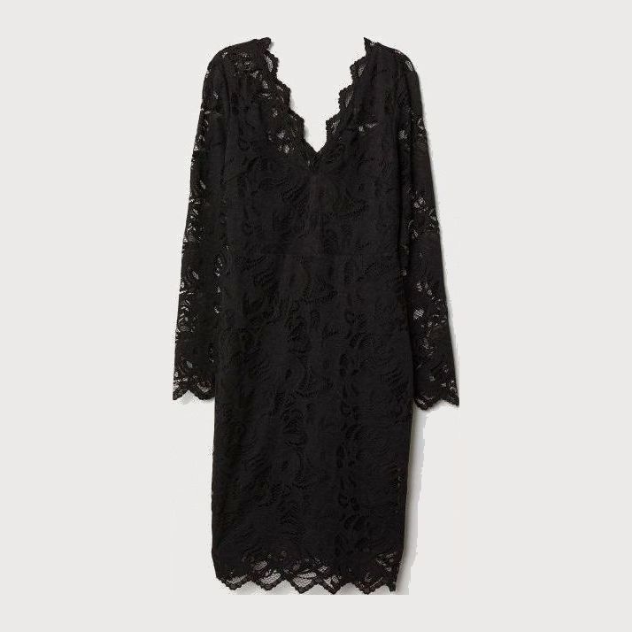

Платье H&M 0560566-8  Черное, Платье H&M 0560566-8 32 Черное