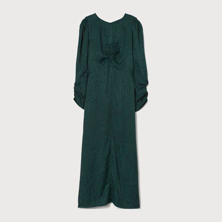 

Платье H&M 1712-7846980 40 Темно-зеленое