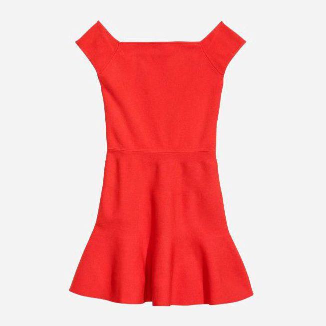 

Платье H&M 0589832-7  Красное, Платье H&M 0589832-7 36 Красное
