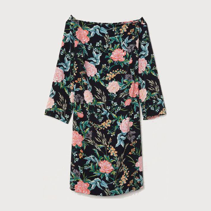 

Платье H&M 0548964-7  Черное, Платье H&M 0548964-7 48 Черное