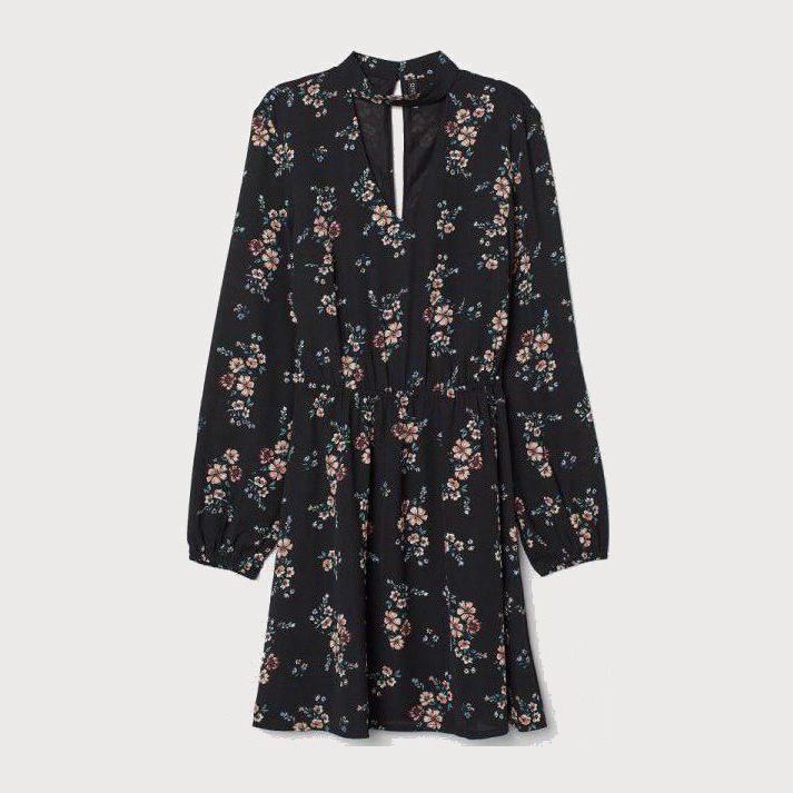 

Платье H&M 0702936-9  Черное, Платье H&M 0702936-9 36 Черное