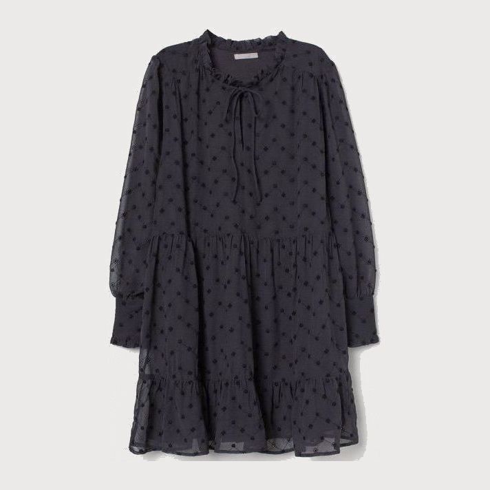 

Платье H&M 0746487-0 XS Темно-серое