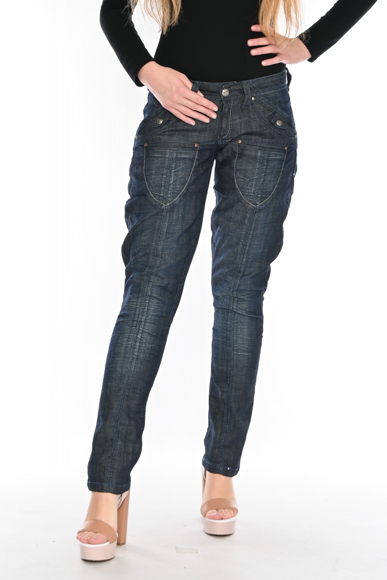 

Джинсы OMAT jeans 9650-770 W 26 Синие