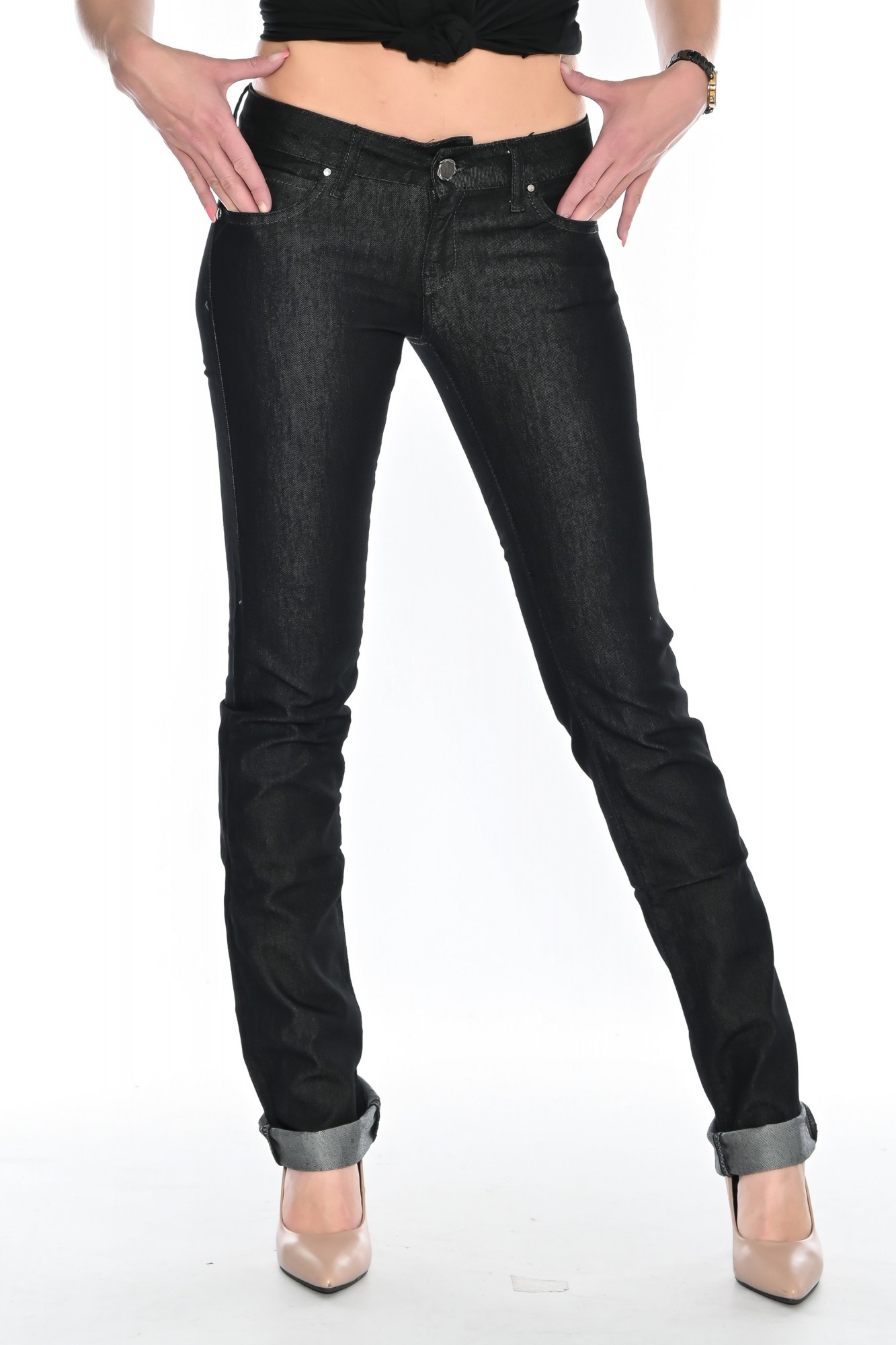 

Джинсы OMAT jeans 9550-736 W 27 Черные