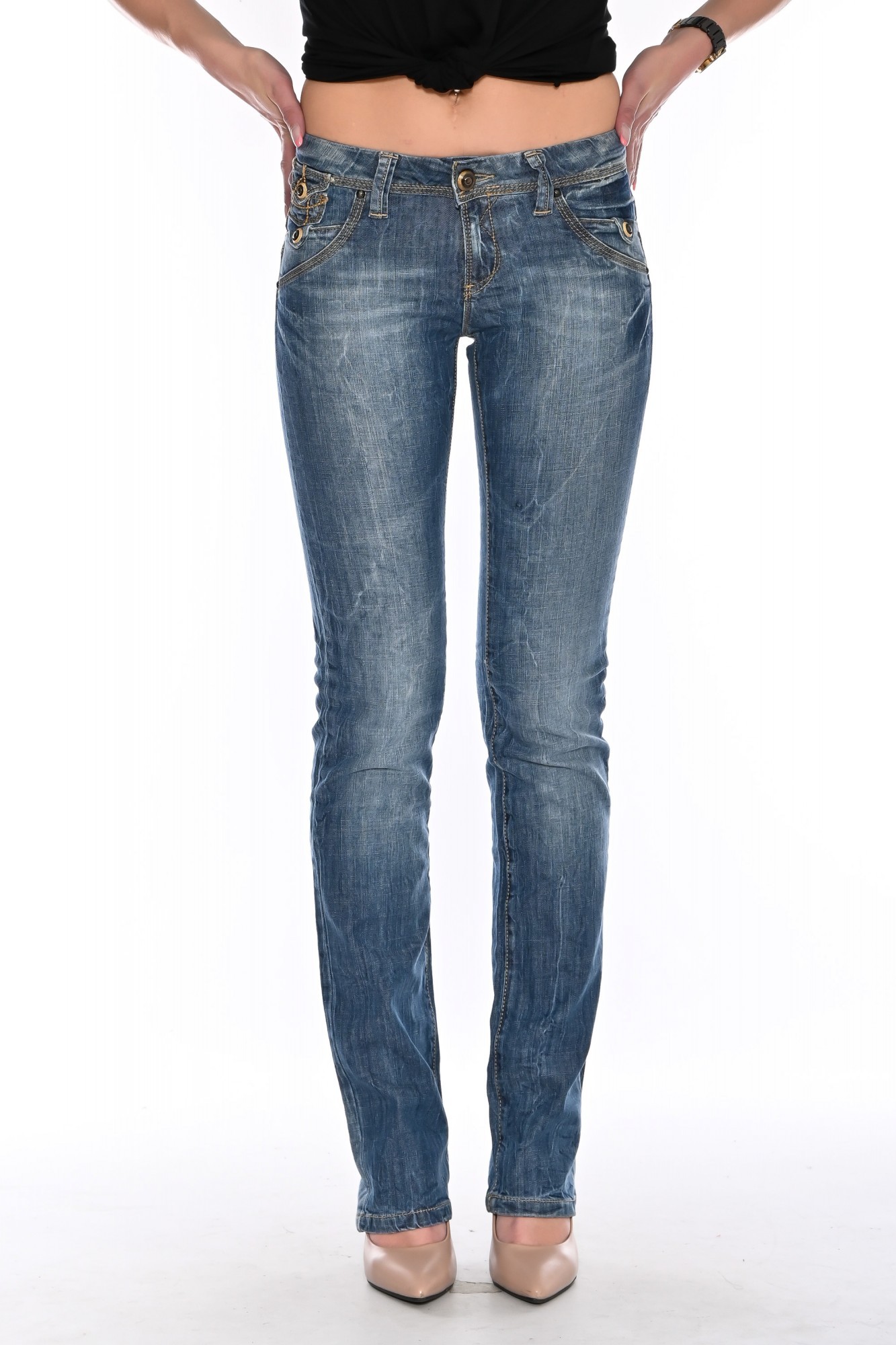 

Джинсы OMAT jeans 9637-695 W 27 Синие
