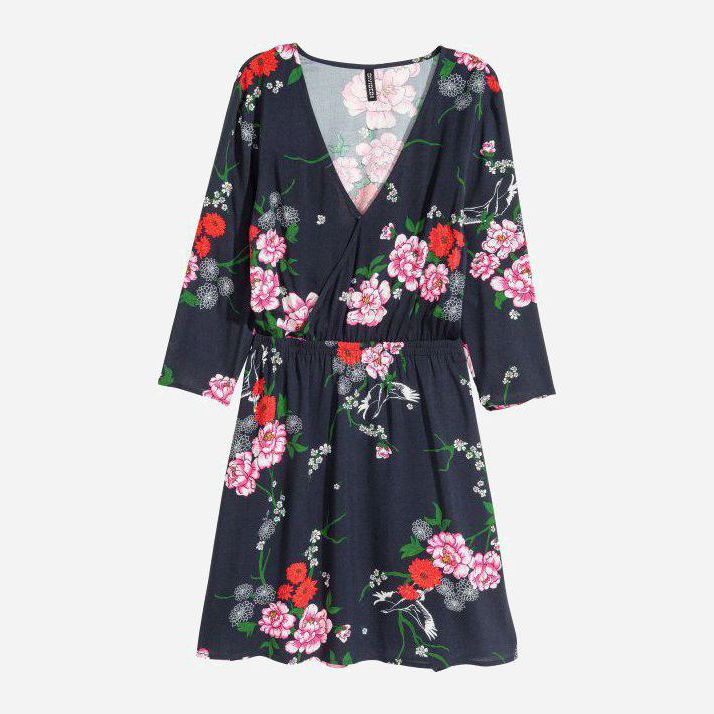 

Платье H&M 4572926-ABCP 46 Темно-синее