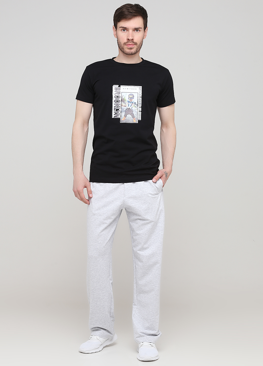 

Брюки Only Man (95-PS-24-02-Lgrey/Lback-grey, Брюки Only Man (95-PS-24-02-Lgrey/Lback-grey-M)