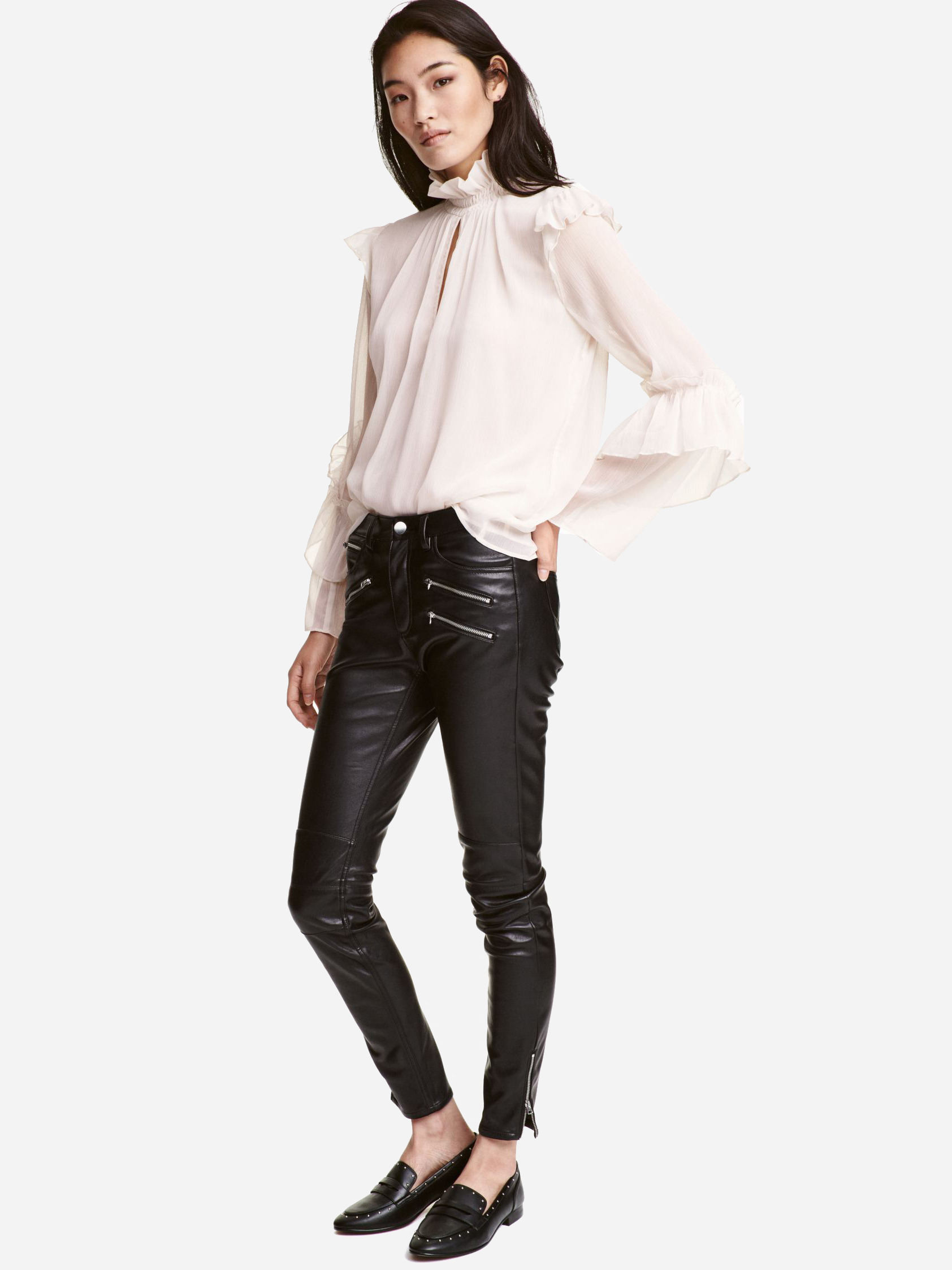 

Брюки H&M 2659045 40 Черные