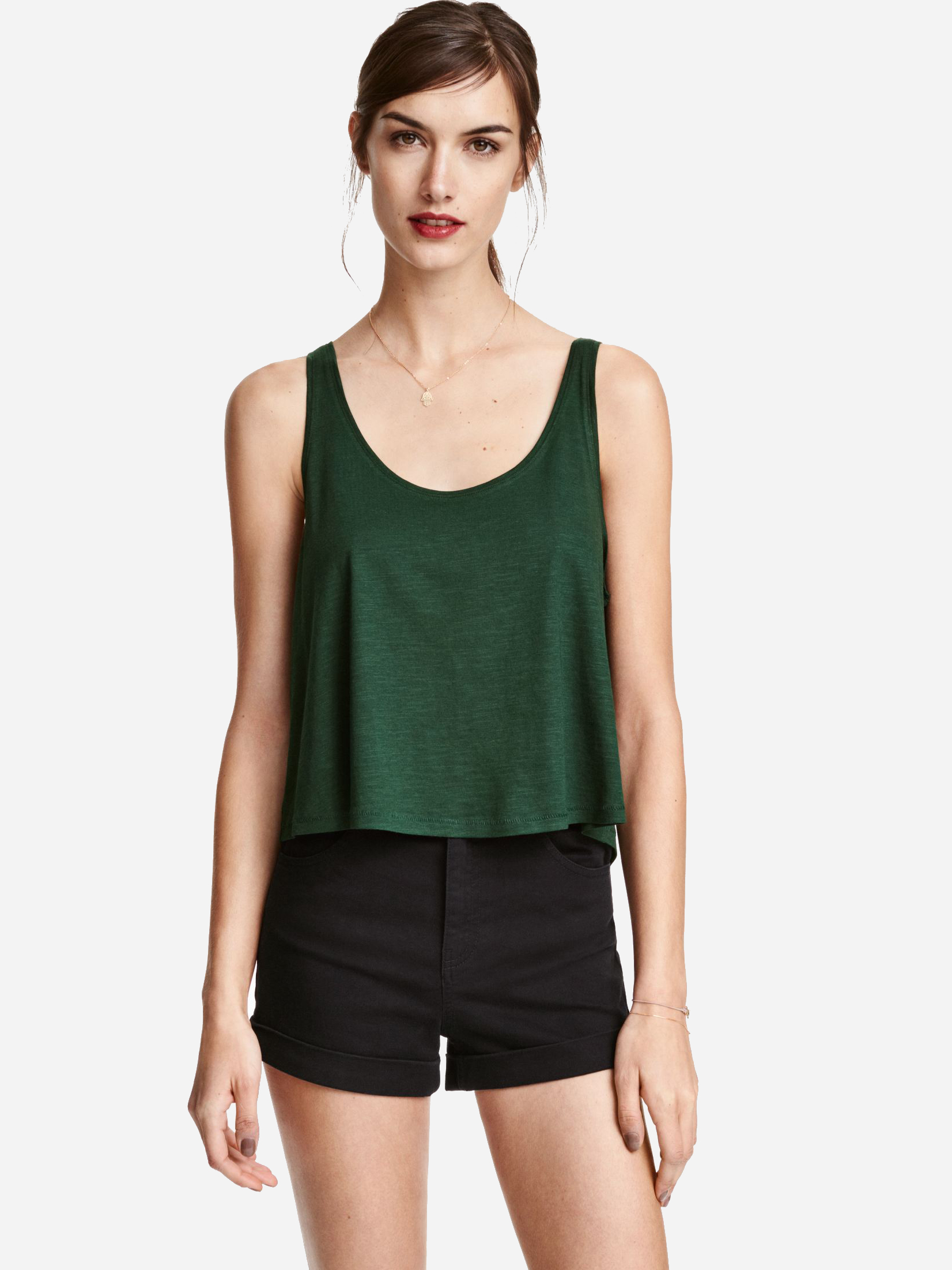 

Майка H&M 36397612 М Зеленая