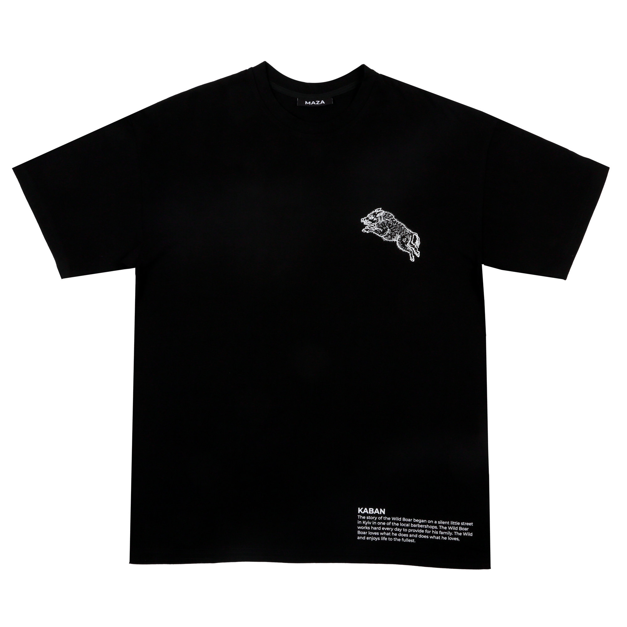 

Футболка MAZA KBN  Black TS20S01MB, Футболка MAZA KBN M Black TS20S01MB