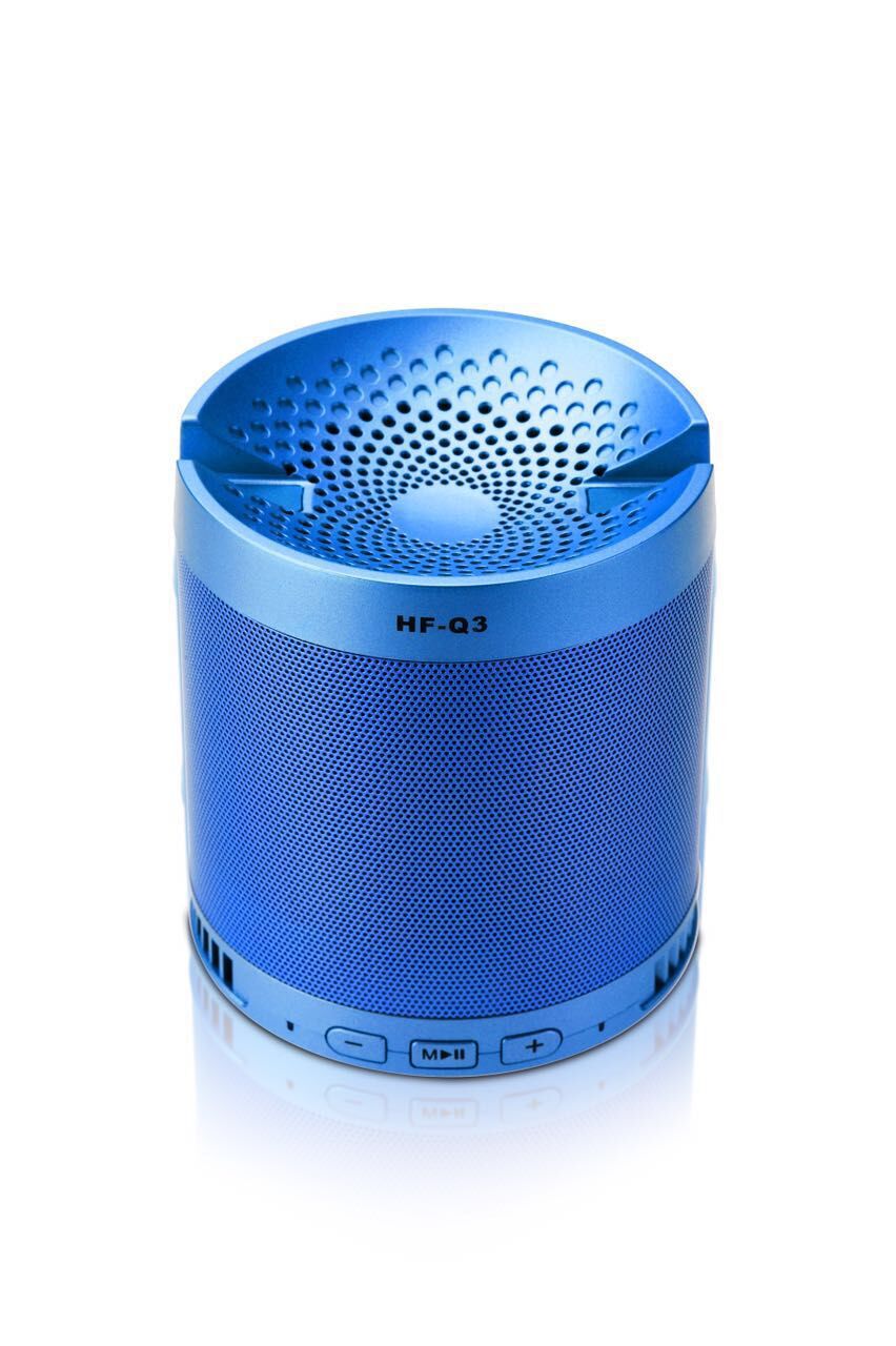  колонка Bluetooth Speaker HF-Q3 Blue (ARM53622) – низкие .
