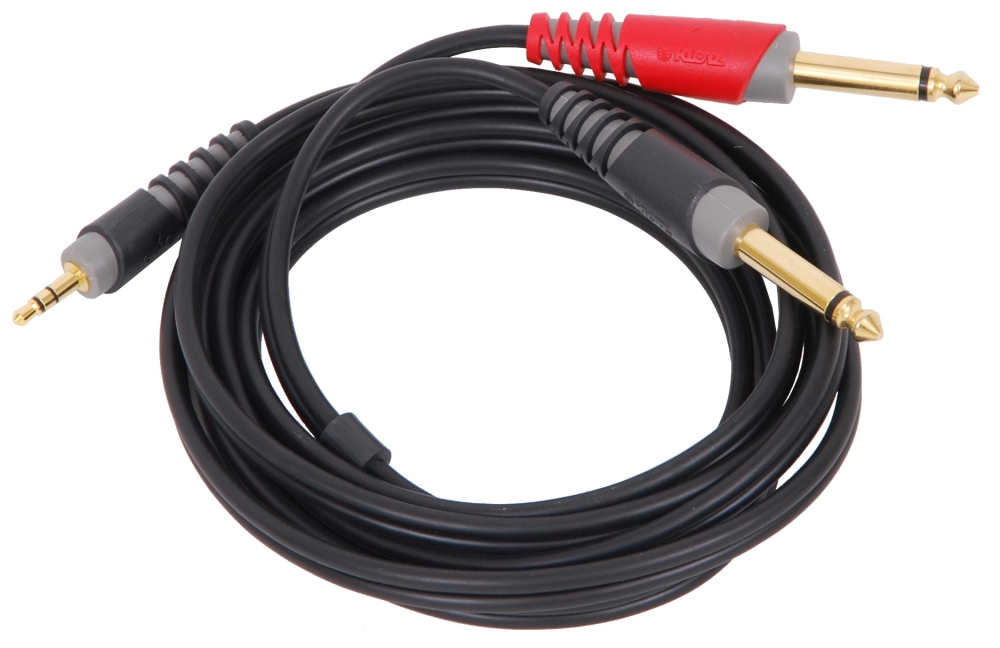 

Коммутационный кабель Mini Jack— 2хJack 6 м KLOTZ AY50600