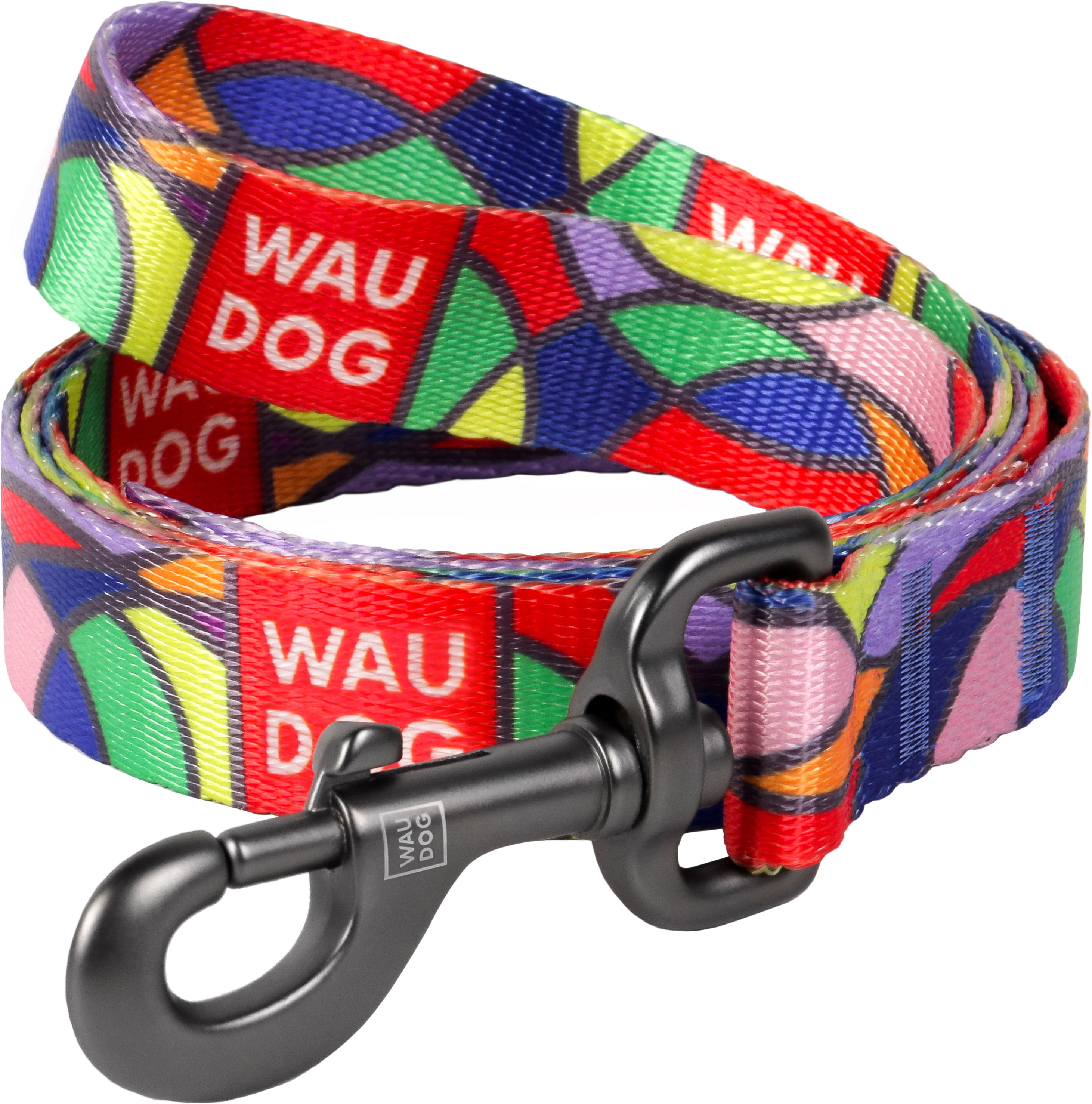 

Поводок для собак нейлоновый Collar WAUDOG Nylon, рисунок "Витраж", L, Ш 25 мм, Дл 122 см (4596)