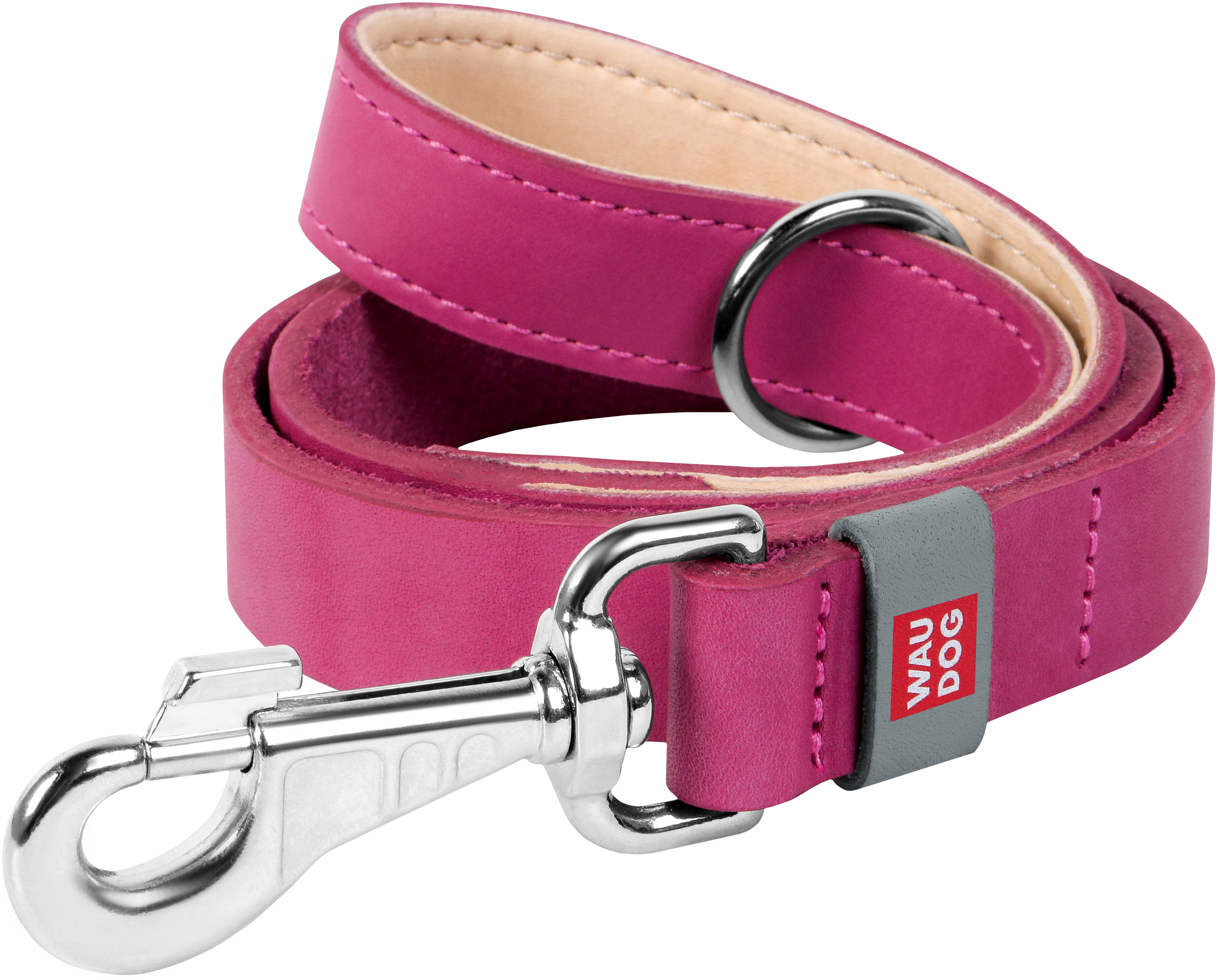 

Поводок для собак кожаный Collar WAUDOG Classic, S, Ш 20 мм, Дл 122 см