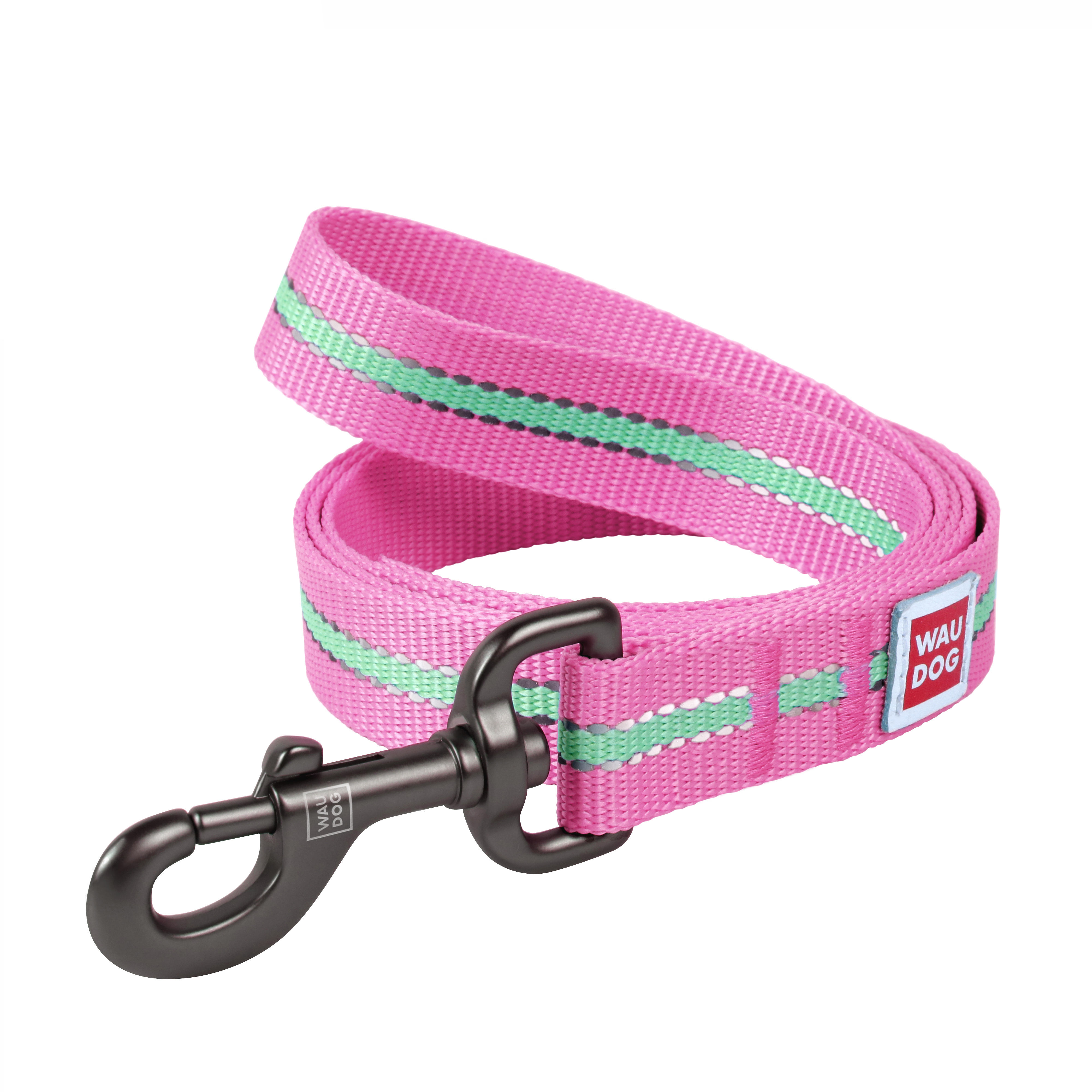 

Поводок для собак нейлоновый Collar WAUDOG Nylon, светящийся/светоотражающий, M, Ш 20 мм, Дл 122 см (45747)