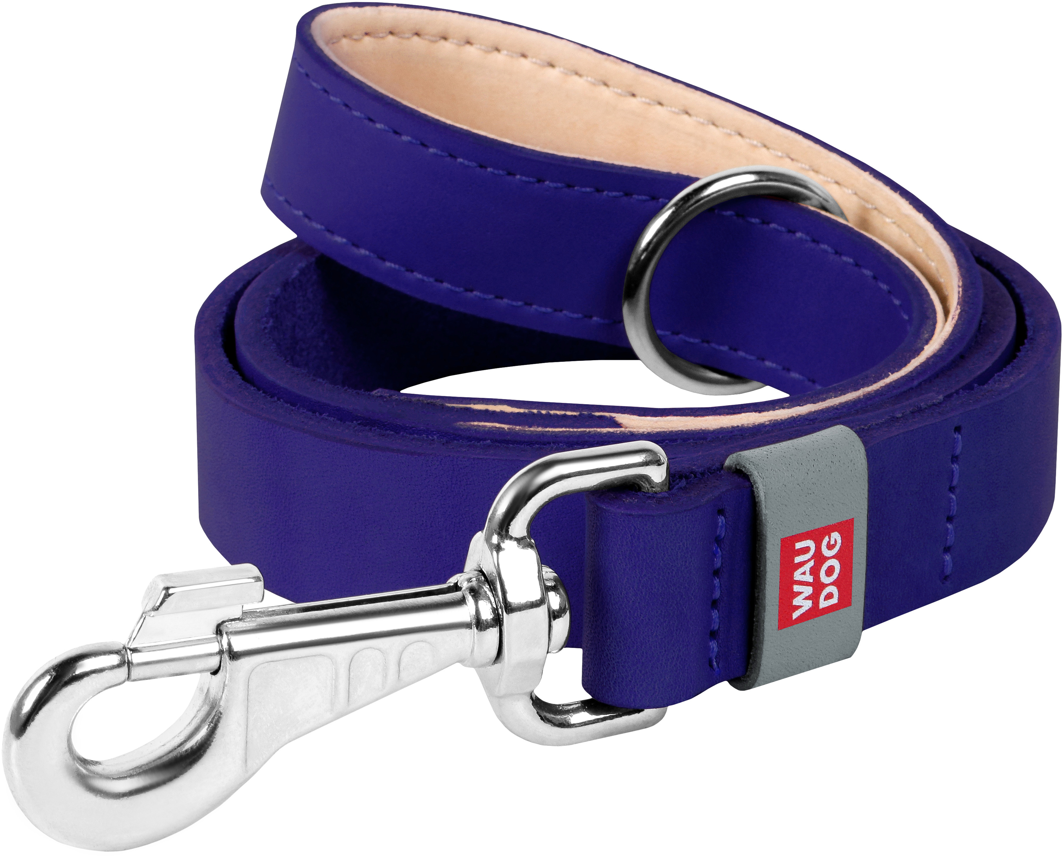 

Поводок для собак кожаный Collar WAUDOG Classic, XS, Ш 14 мм, Дл 122 см