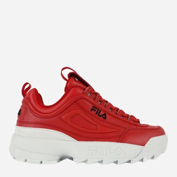 

Кроссовки Fila Disruptor II Premium Women's Low 5FM00540-602 37.5 (6.5) 23.5 см Красные с черным и белым