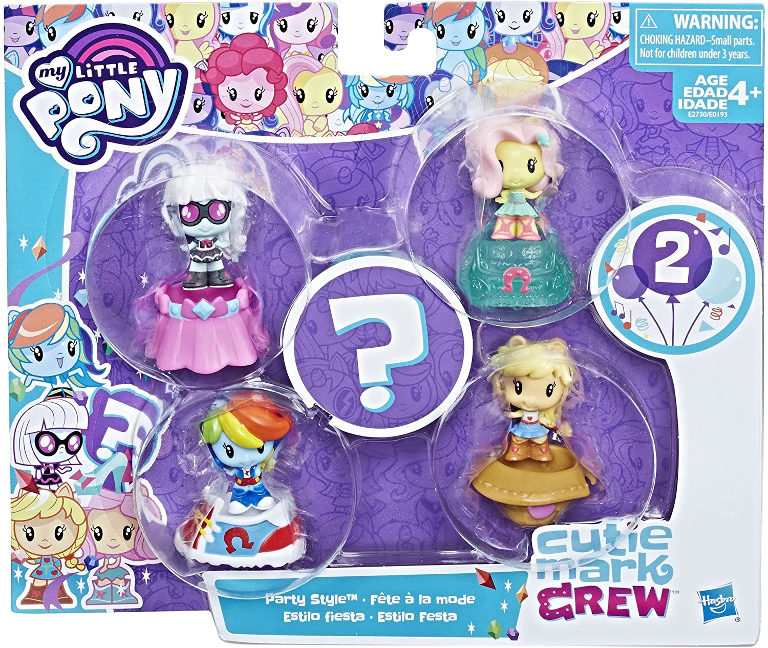 

Фигурки Моя Маленькая Пони Стильная Вечеринка Party Style Hasbro E2730