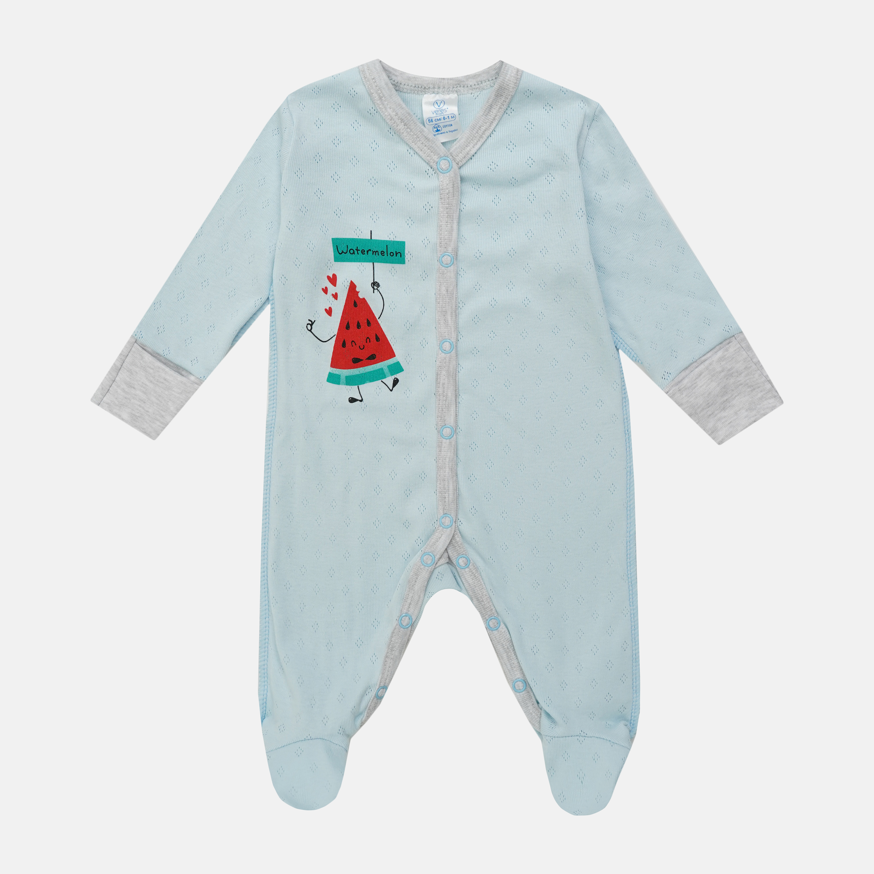 

Человечек Baby Veres Watermelon 101.38-1 56 см Голубой