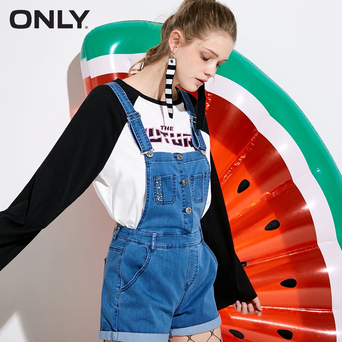 

комбінезон джинс Only 117242509J33 26 синій