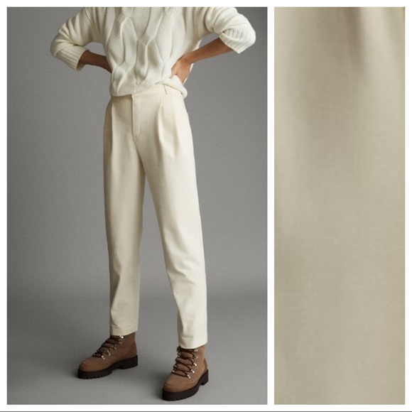 

Штани Massimo Dutti 5027/557/712SK 36 молочний