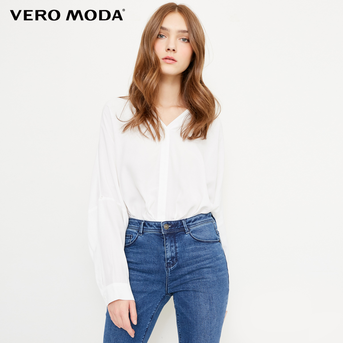 

Блуза Vero Moda 318151501S85SK M білий