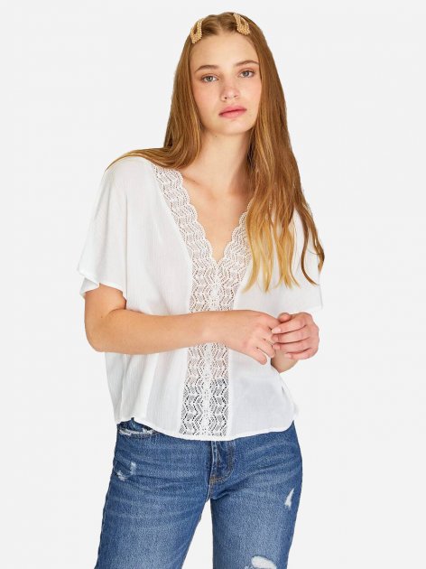 

Блуза Stradivarius 6044/586/004SK M білий