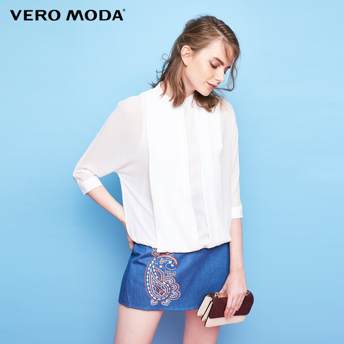 

Блуза Vero Moda 317131527A10SK M білий