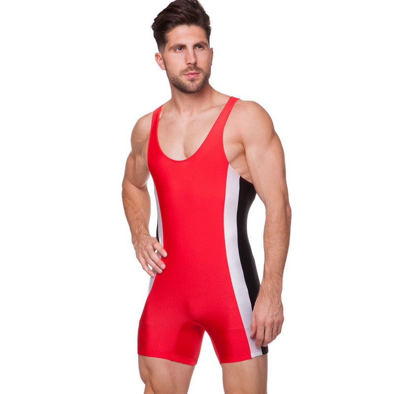 

Трико для борьбы борцовское трико Zelart Heroe 4262 размер 50 (3XL) Red