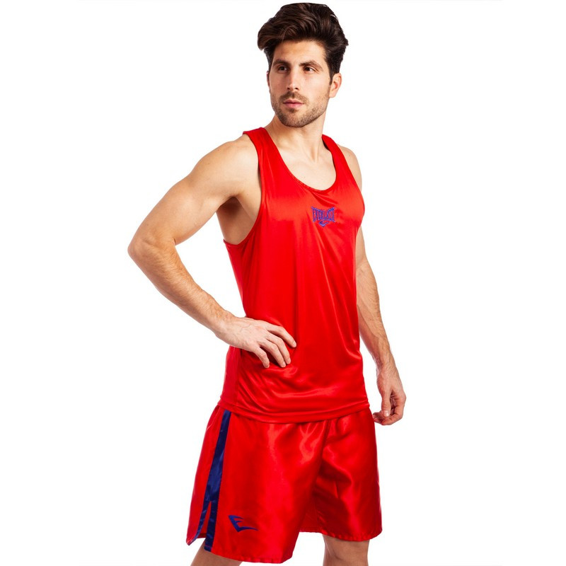 

Форма для бокса боксерская форма двусторонняя Everlast Heroe 6010 размер S (44-46) Red-Blue