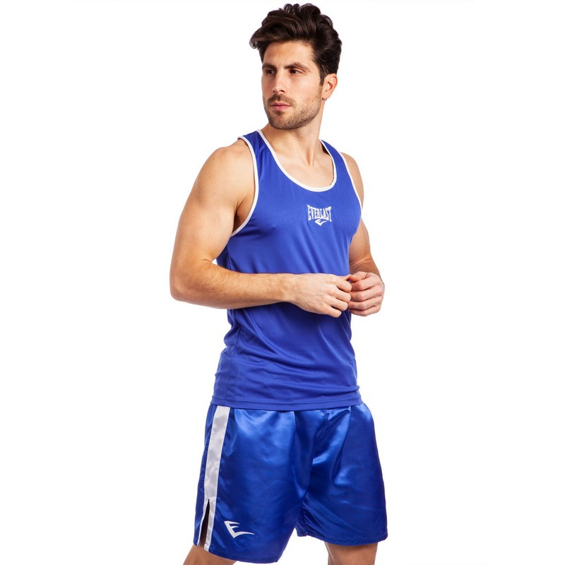 

Форма для бокса боксерская форма Everlast Heroe 6011 размер XL (50-52) Blue-White