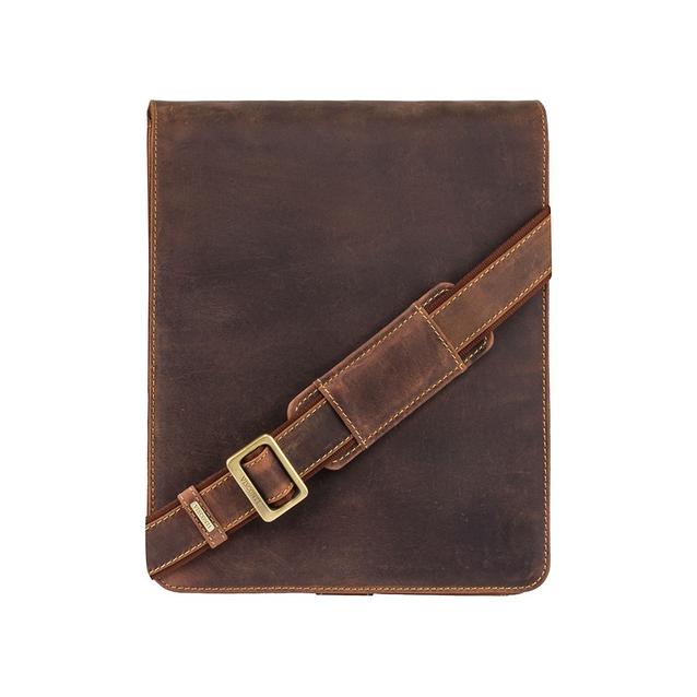 

Коричневая мужская сумка на плечо Visconti 18410 Jasper (Oil Tan)