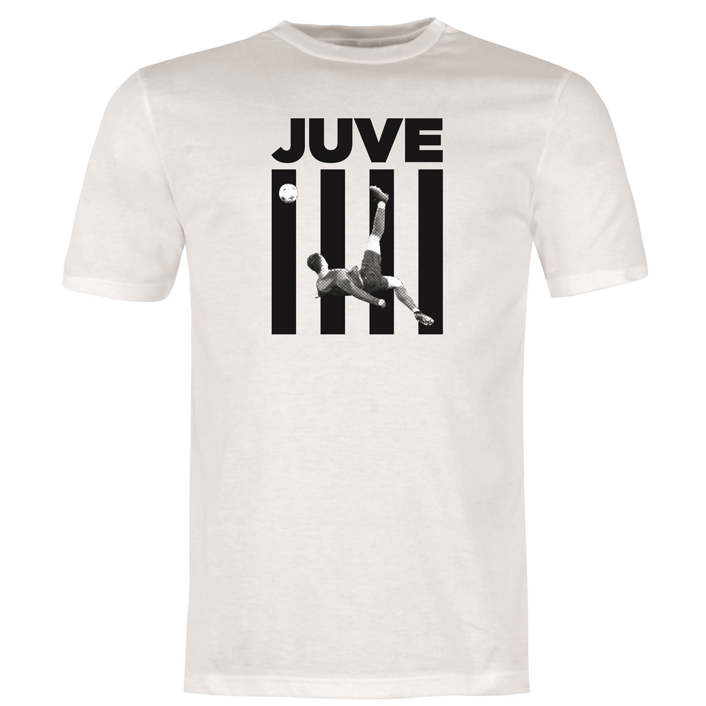 

Футболка Team Ronaldo Juve T Shirt Mens L белый