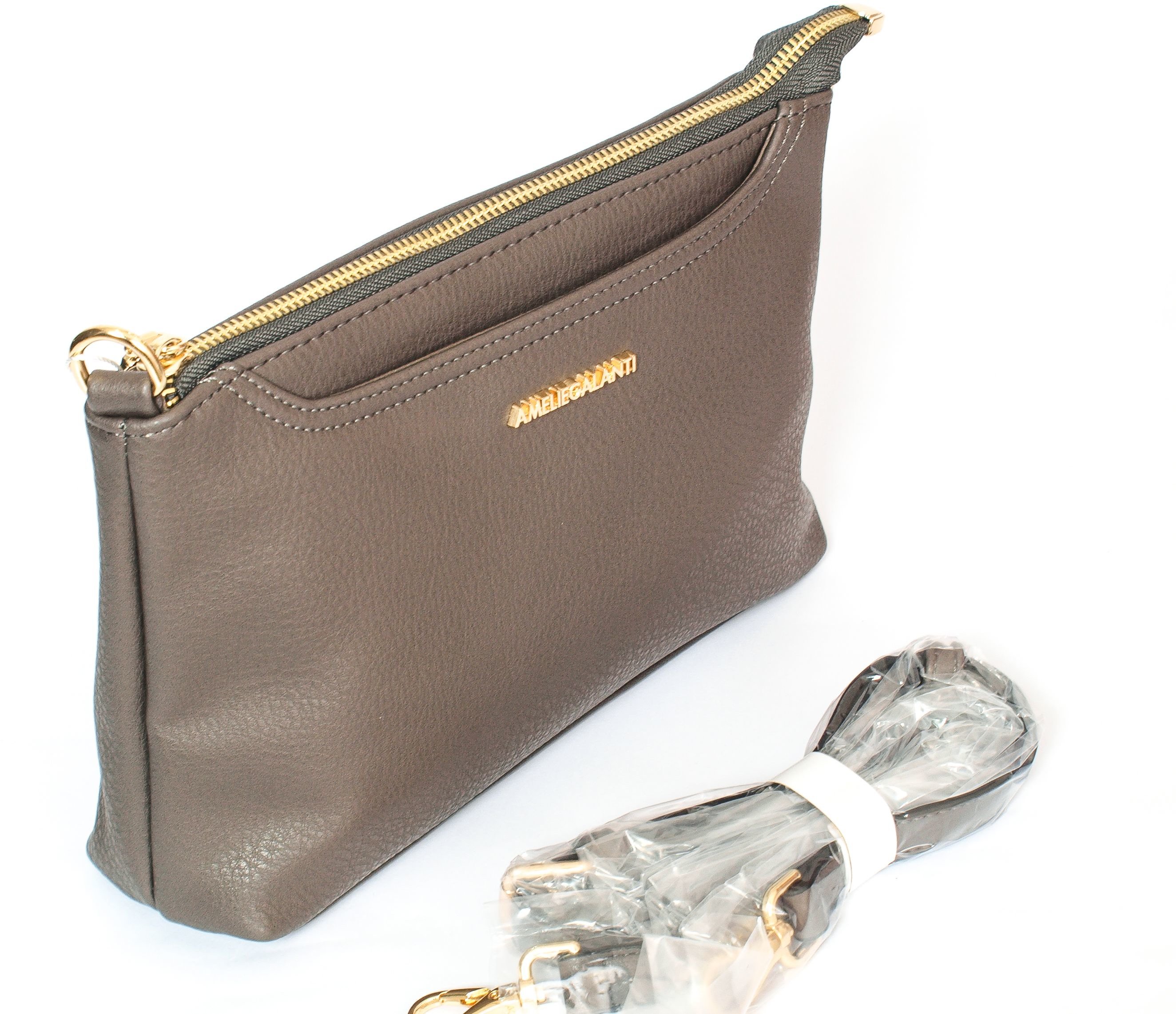 

Женская сумка Amelie Galanti кросс боди (A991457-d.grey) серый