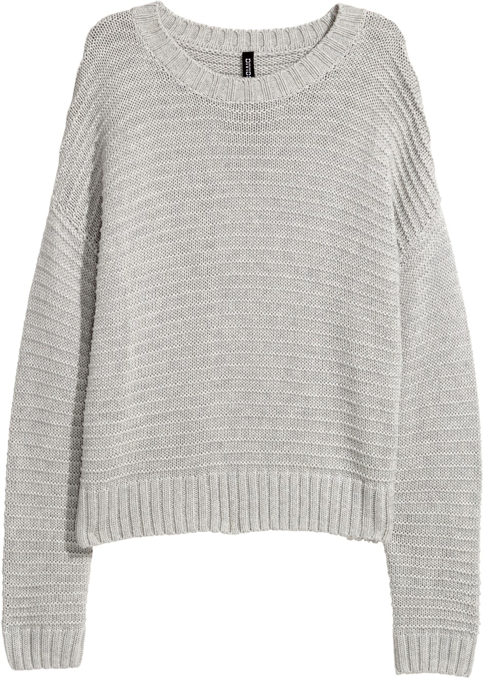

Джемпер H&M 3hm03300261 S Серый
