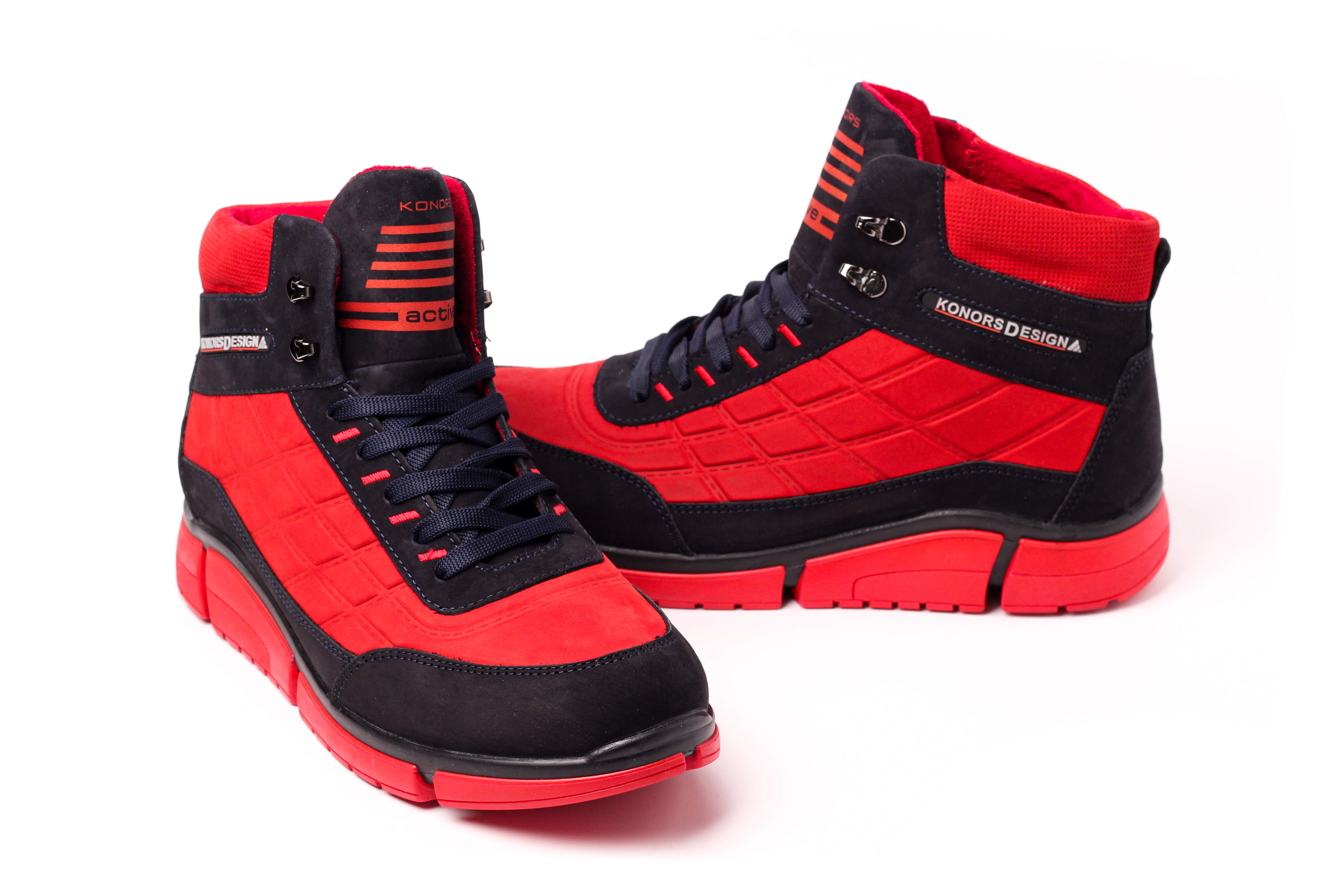 

Ботинки KONORS 7109-3-54RED красный 42 2000903479383