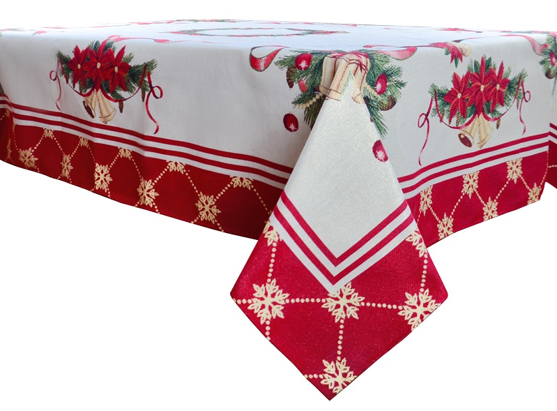 

Скатерть гобеленовая с люрексом Lefard Home Textile 716 Carpi 140х300 см