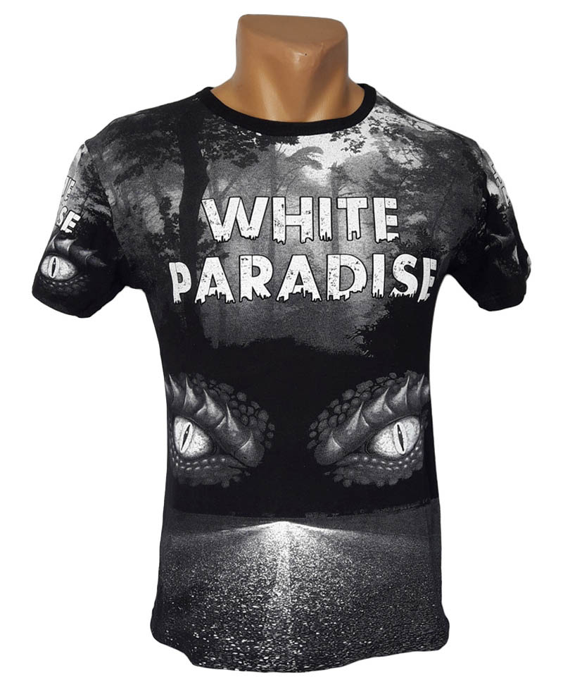 

Футболка Глаза White Paradise 4264  цвет черный, Футболка Глаза White Paradise 4264 XL цвет черный