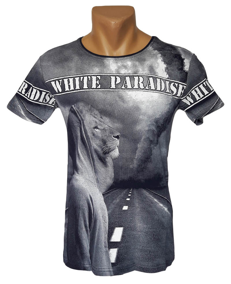 

Футболка Лев White Paradise 4262  цвет синий, Футболка Лев White Paradise 4262 M цвет синий