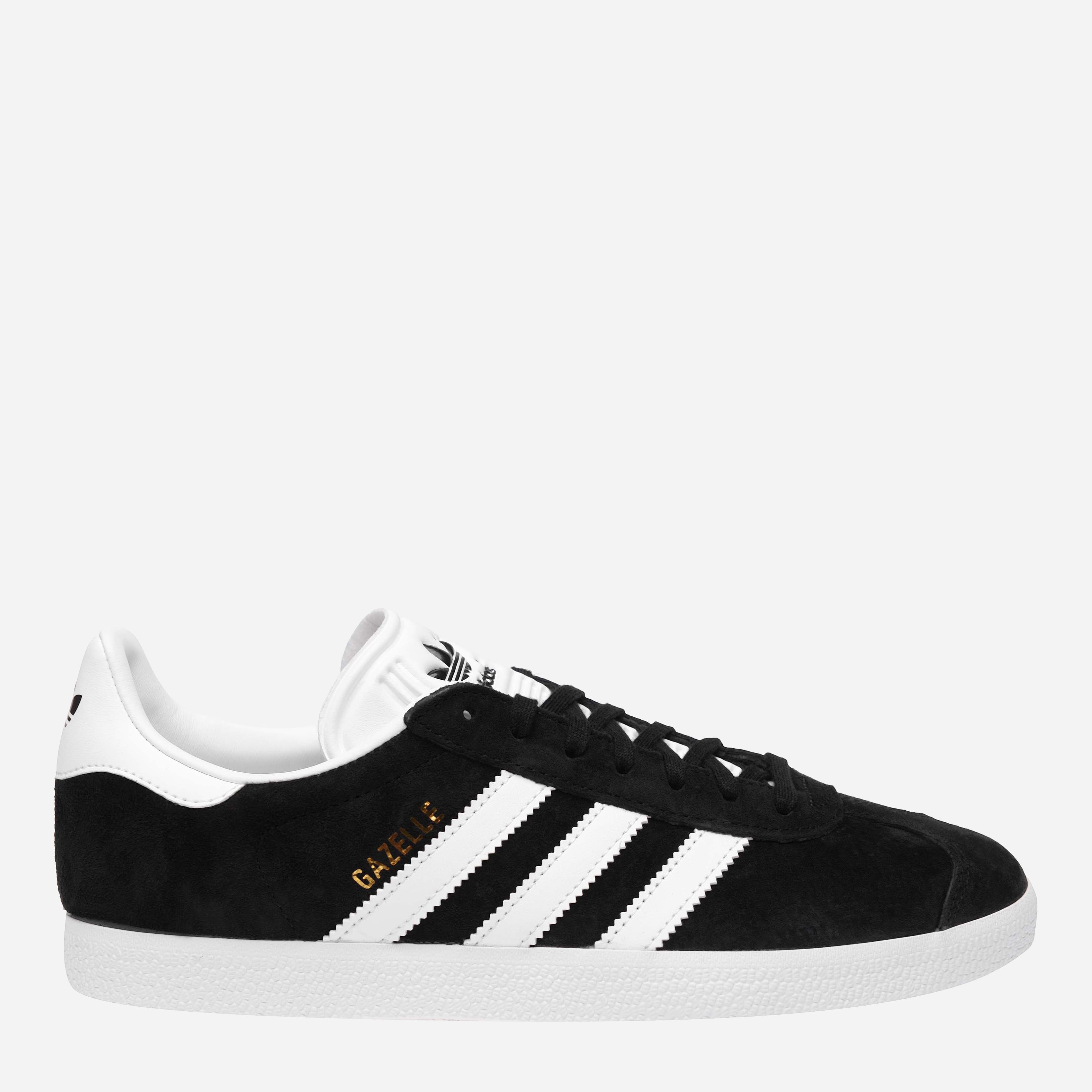 Акція на Чоловічі кеди низькі Adidas Gazelle BB5476 42.5 (8.5UK) 27 см Cblack/White/Goldmt від Rozetka