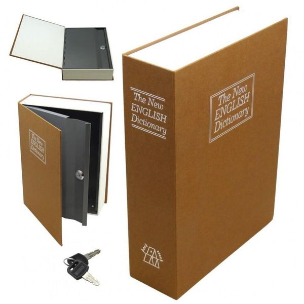 

Металлическая книга-сейф (кешбокс) Metr+ MK 0790 Коричневый