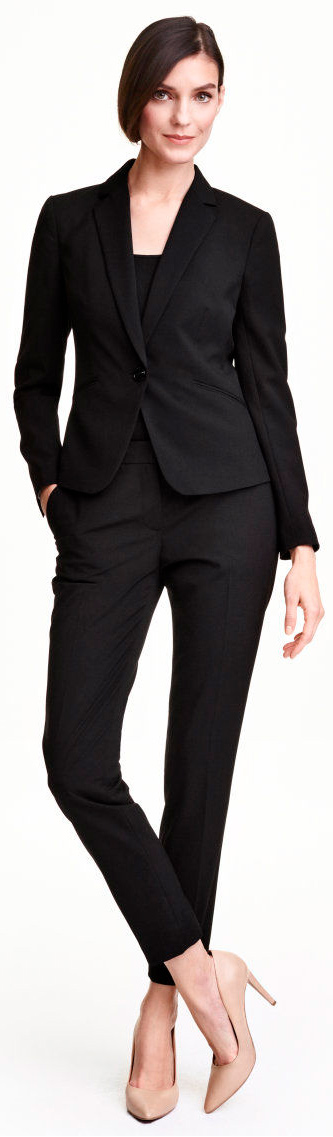 

Брюки H&M 3hm04400147 34 Черные