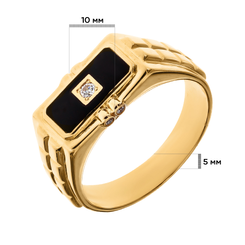 

Кольцо Diamant К3085 23.0