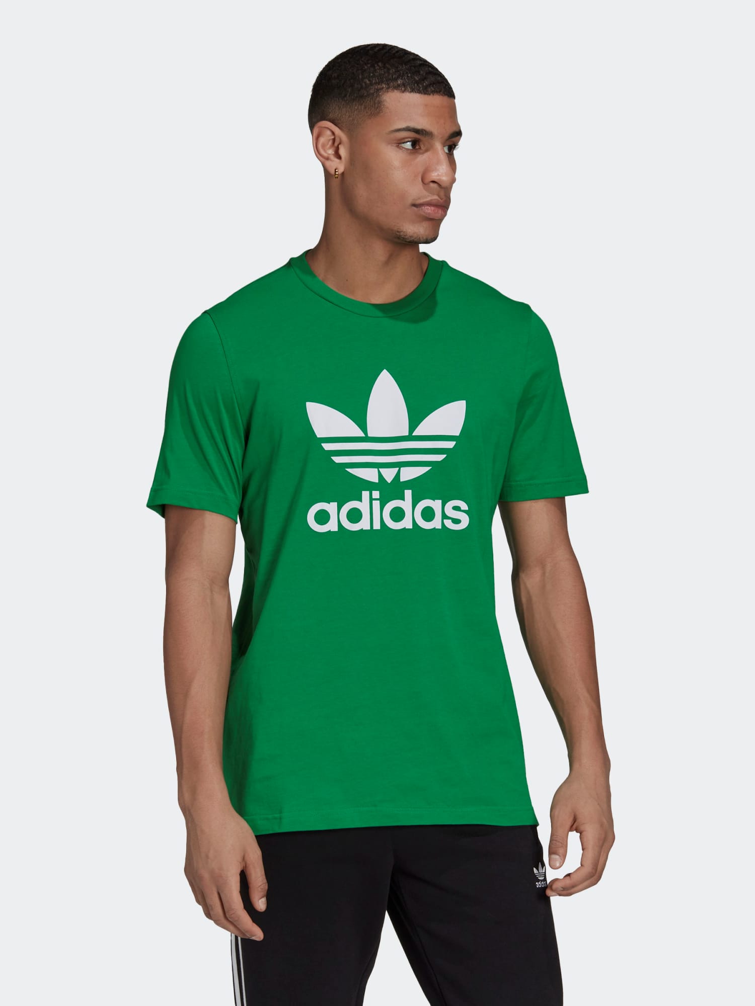 

Футболка Adidas Trefoil T-Shirt H06639 S Green/White
