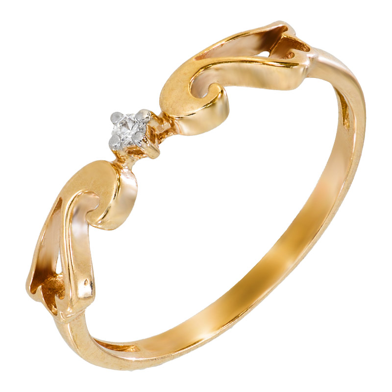 

Кольцо помолвочное Diamant к2816 15.0
